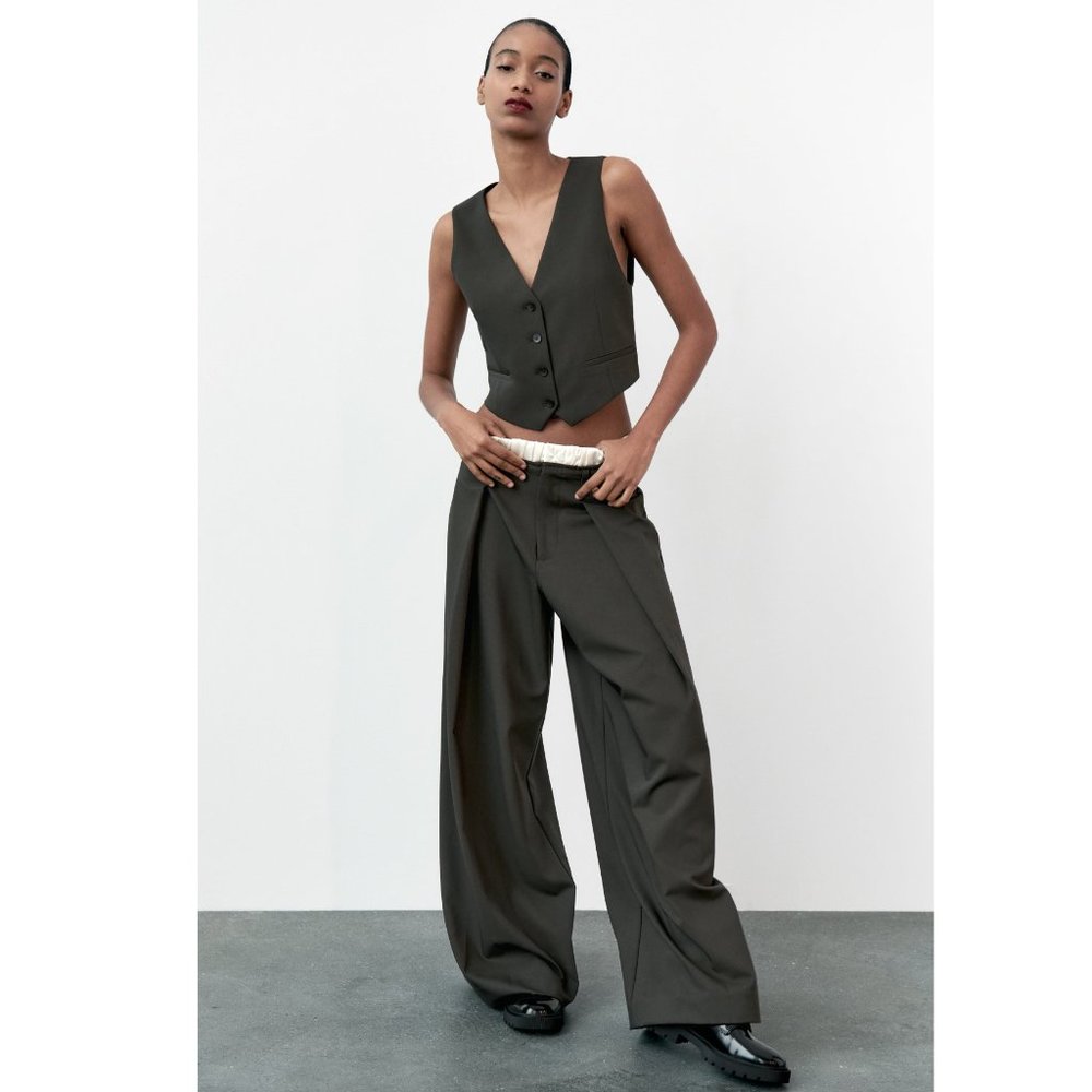 Zara Combo Boxer Pants NWT - Picture 9 of 15